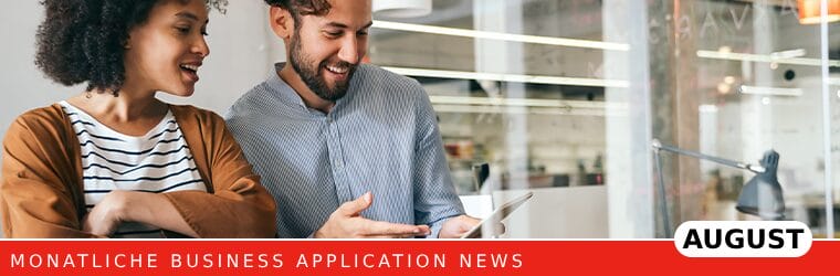 Highlights und News zu Microsoft Business Applications, August