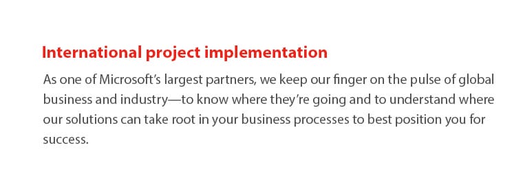 International Project Implementation 1