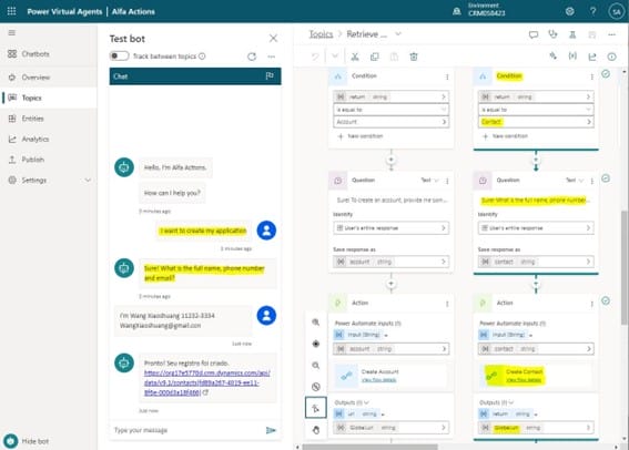 Fig 5: Contact's registration intention